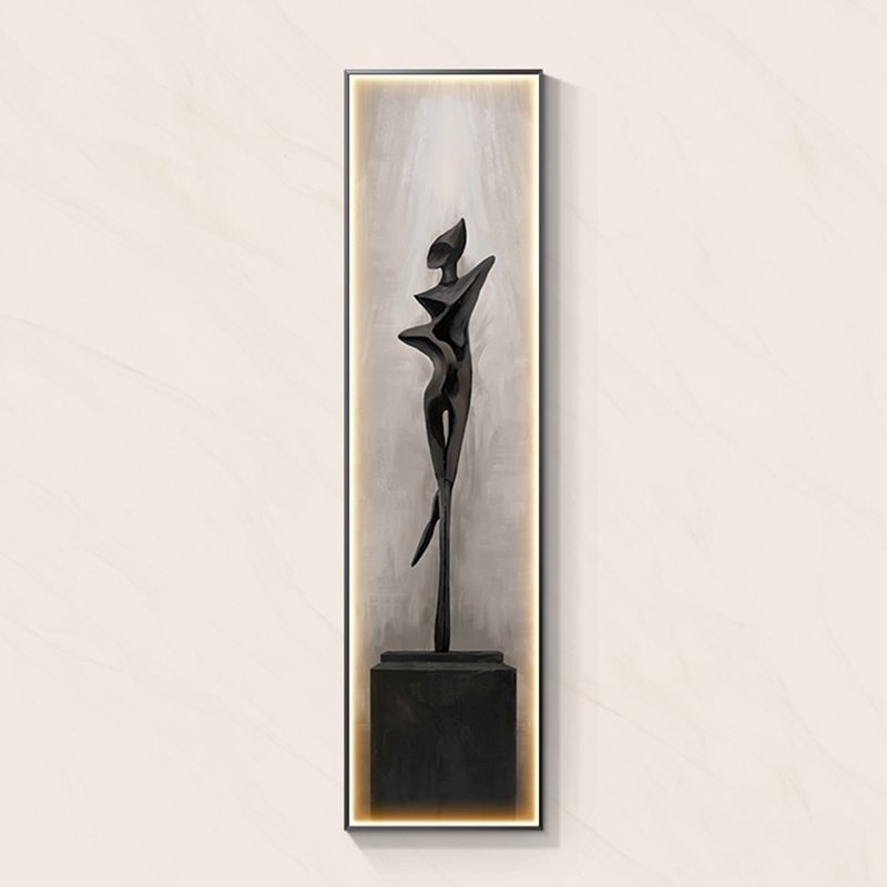 Interior Design Remote - Modern Character Modeling Abstract LED Wall