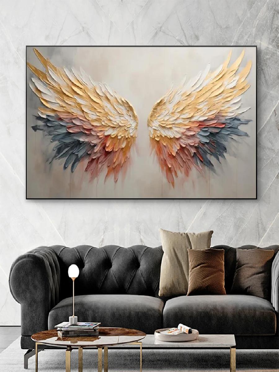 Colorful Abstract Angel Wing O - Interior Design Sketch 리뷰 및 가격