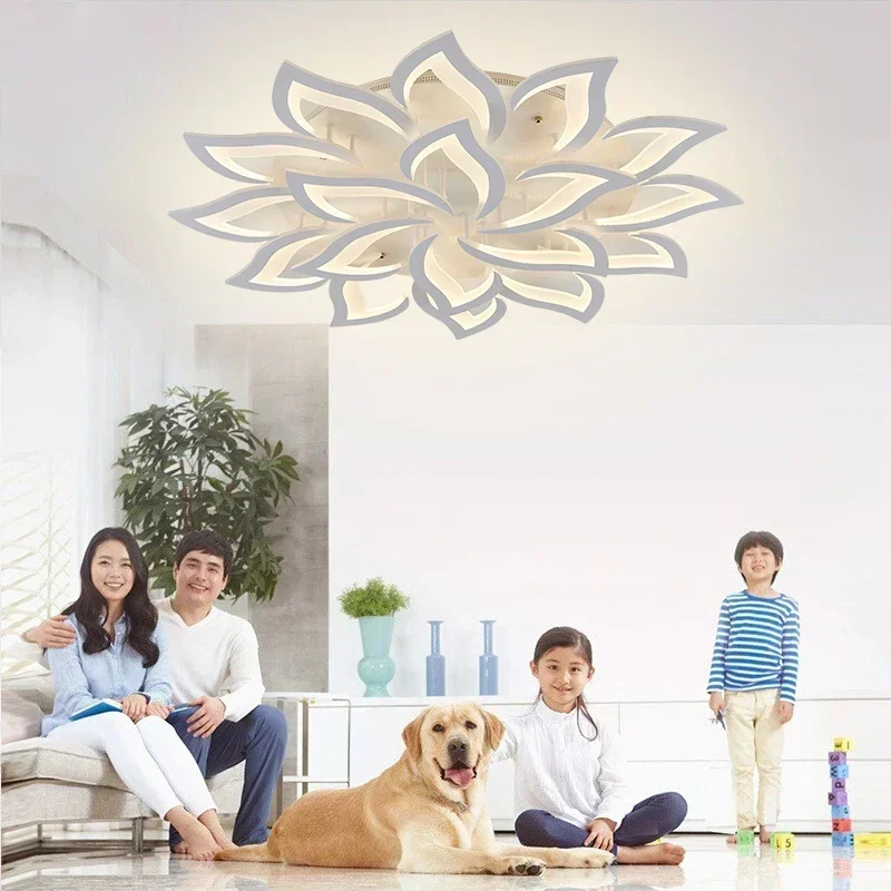 Designer LED Petal Chandelier  - Interior Design Remote 리뷰 및 가격