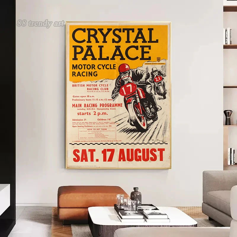 Vintage 24 Horas Motorcycle Ra - Interior Design Sketch 리뷰 및 가격