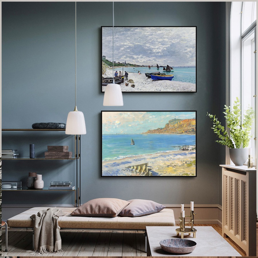 Claude Monet Abstract Retro Im - Interior Design Sketch 리뷰 및 가격