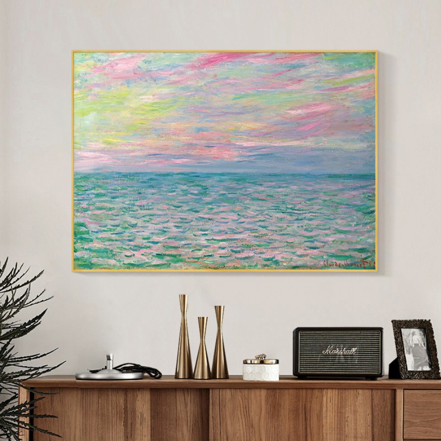 Claude Monet Abstract Retro Im - Interior Design Sketch 리뷰 및 가격