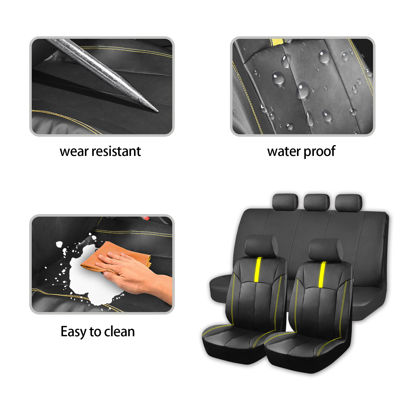 Universal PU Leather Car Seat  - Interior Design Course 리뷰 및 가격