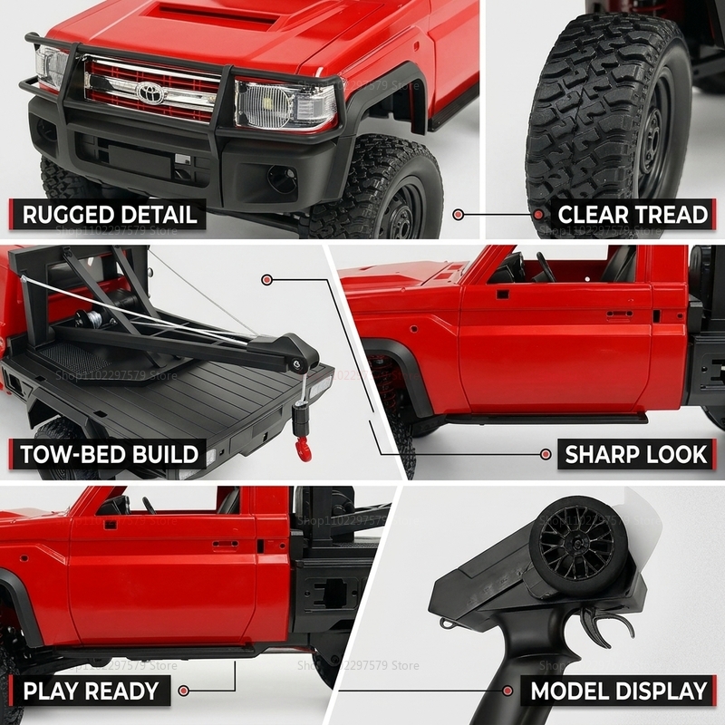 New MN82T RC Crawler 2.4G 4WD  - Interior Design Remote 리뷰 및 가격