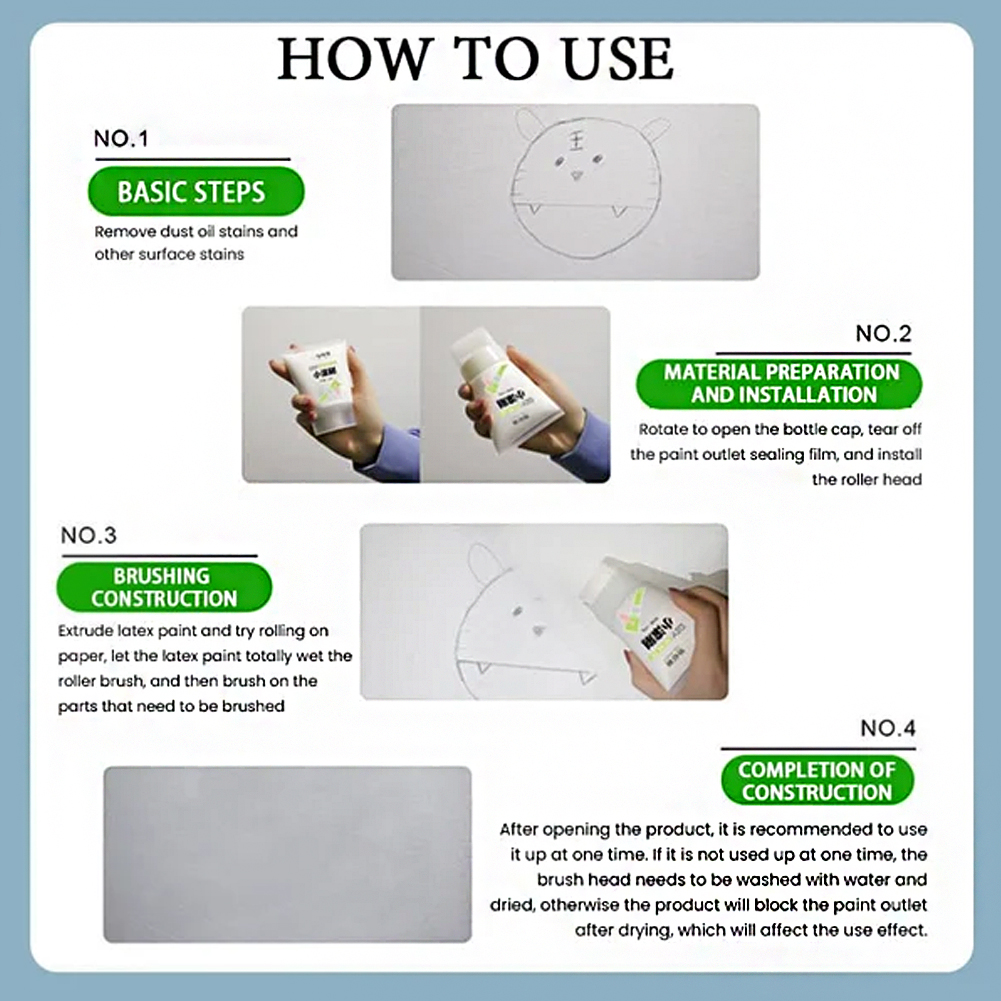 100g White Wall Repair Paste R - Interior Design Sketch 리뷰 및 가격