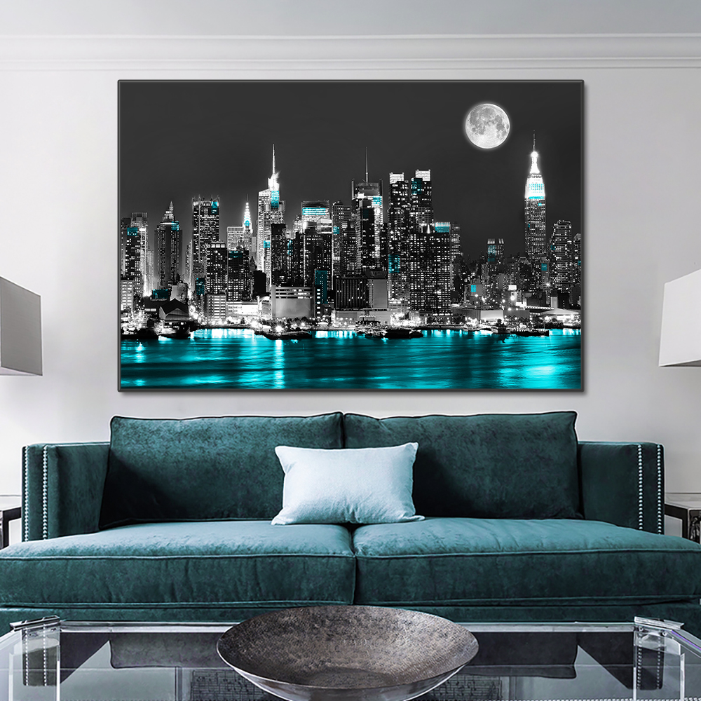 New York Urban Skyline Landsca - Interior Design Sketch 리뷰 및 가격