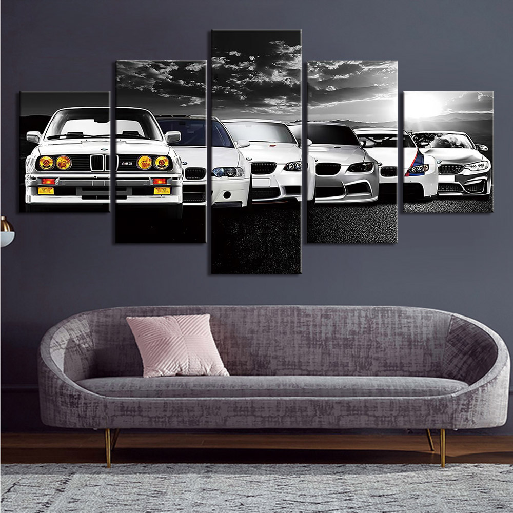 5 Pieces Wall Art Canvas Poste - Interior Design Sketch 리뷰 및 가격
