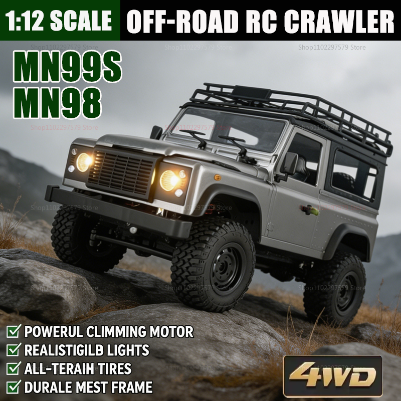 1/12 4WD RC Crawler MN98 MN99s - Interior Design Remote 리뷰 및 가격