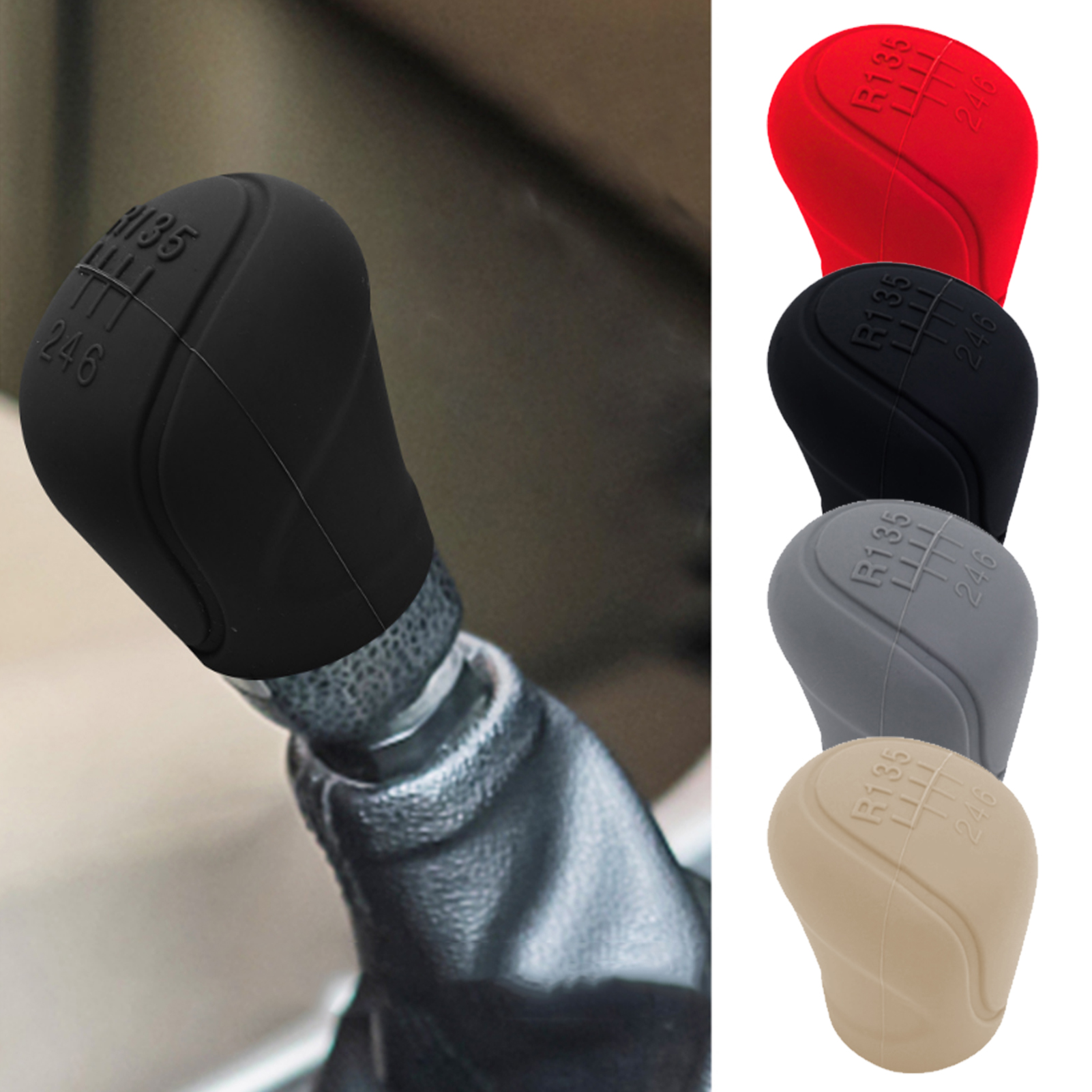 Silicone Car Shift Knob Cover  - Interior Design Course 리뷰 및 가격
