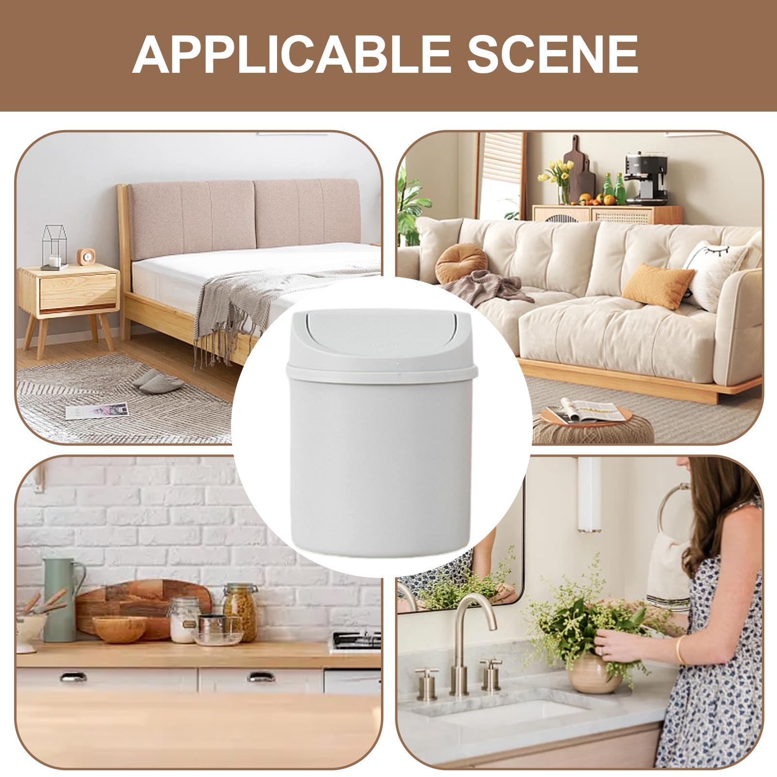 Mini Desktop Bin Small Trash C - Interior Design Course 리뷰 및 가격