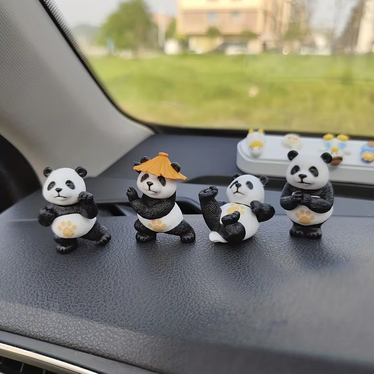 4pcs/set Panda Design Car Orna - Interior Design Course 리뷰 및 가격