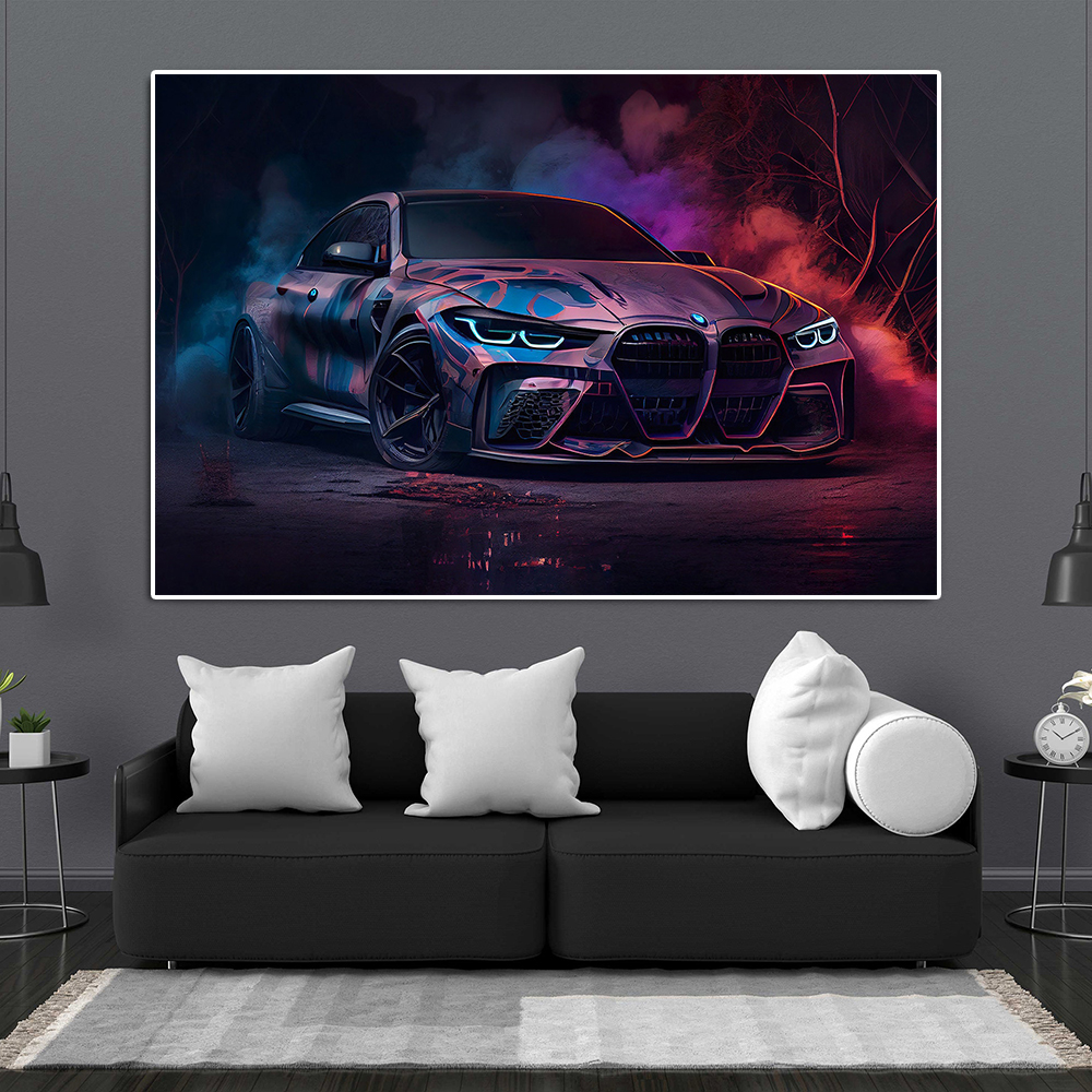Fashion Sports Car M4 Graffiti - Interior Design Sketch 리뷰 및 가격