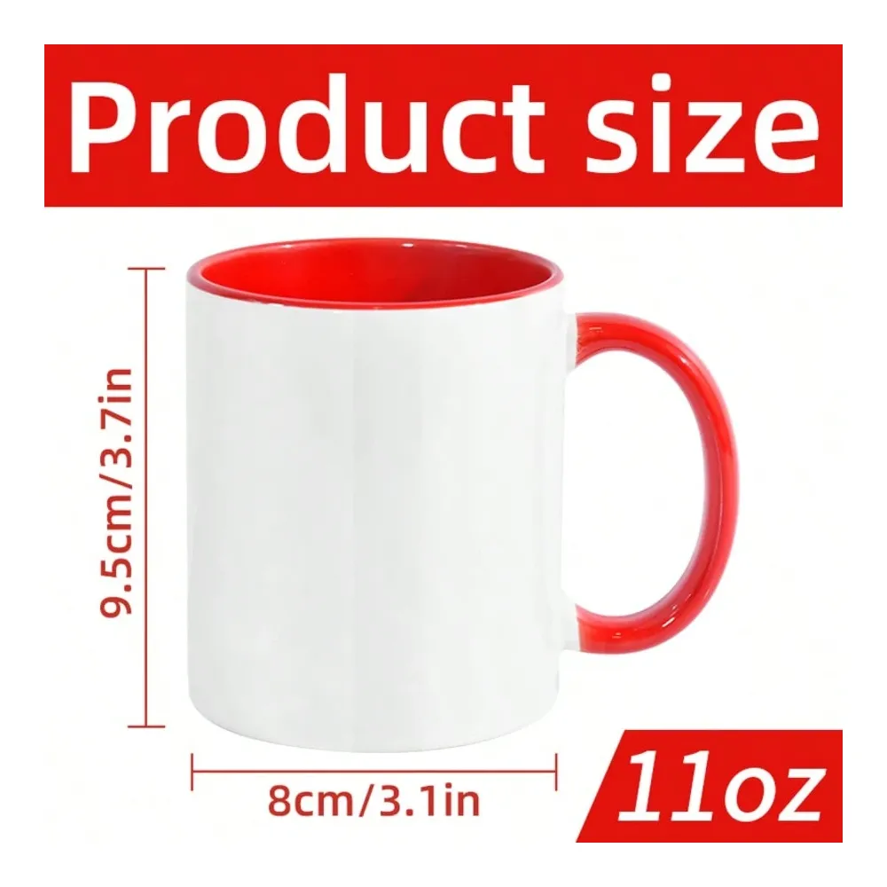 Sublimation Mugs With Colored  - Interior Design Xmas 리뷰 및 가격