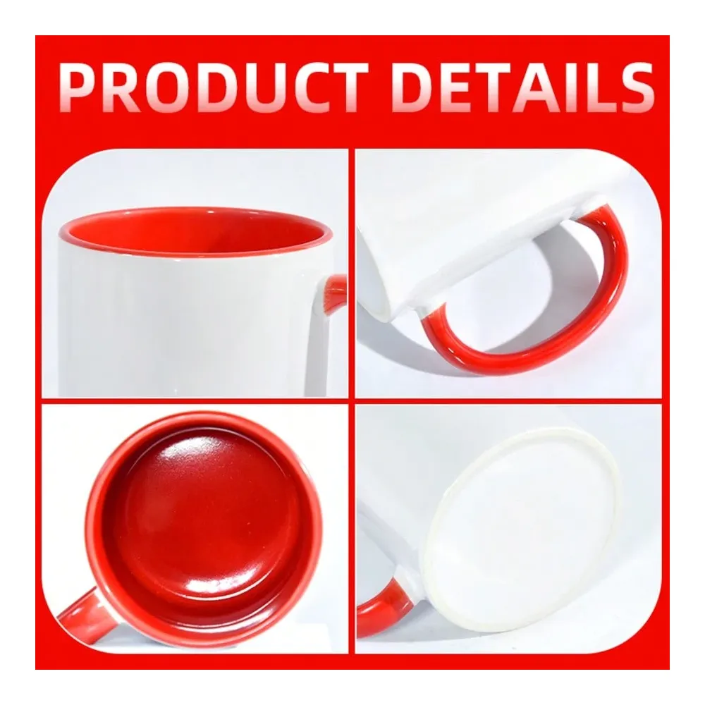 Sublimation Mugs With Colored  - Interior Design Xmas 리뷰 및 가격