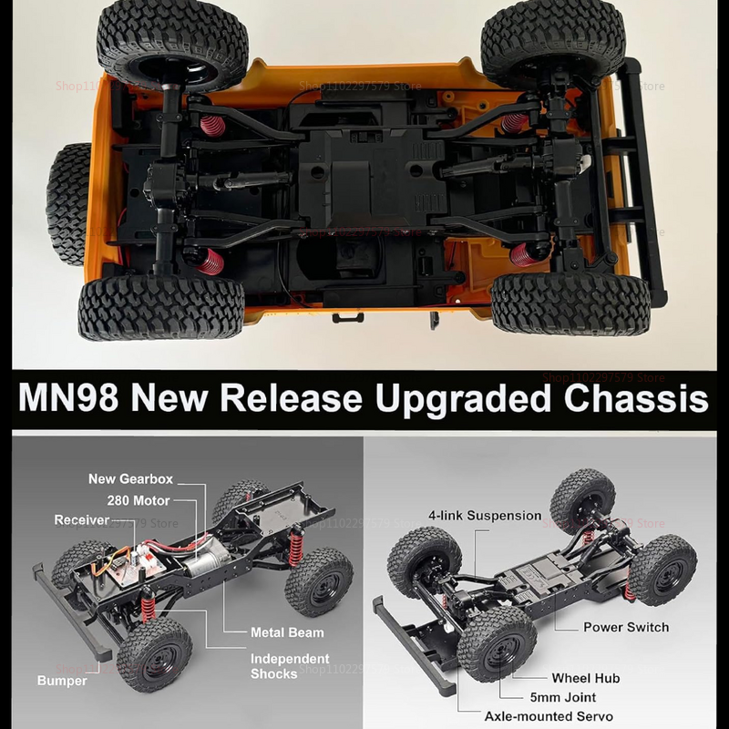 New 1:12 Scale RC Cars MN99s M - Interior Design Remote 리뷰 및 가격