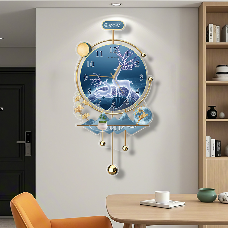 Sweep Movement Zen Wall Clock  - Interior Design Quiet Luxury 리뷰 및 가격