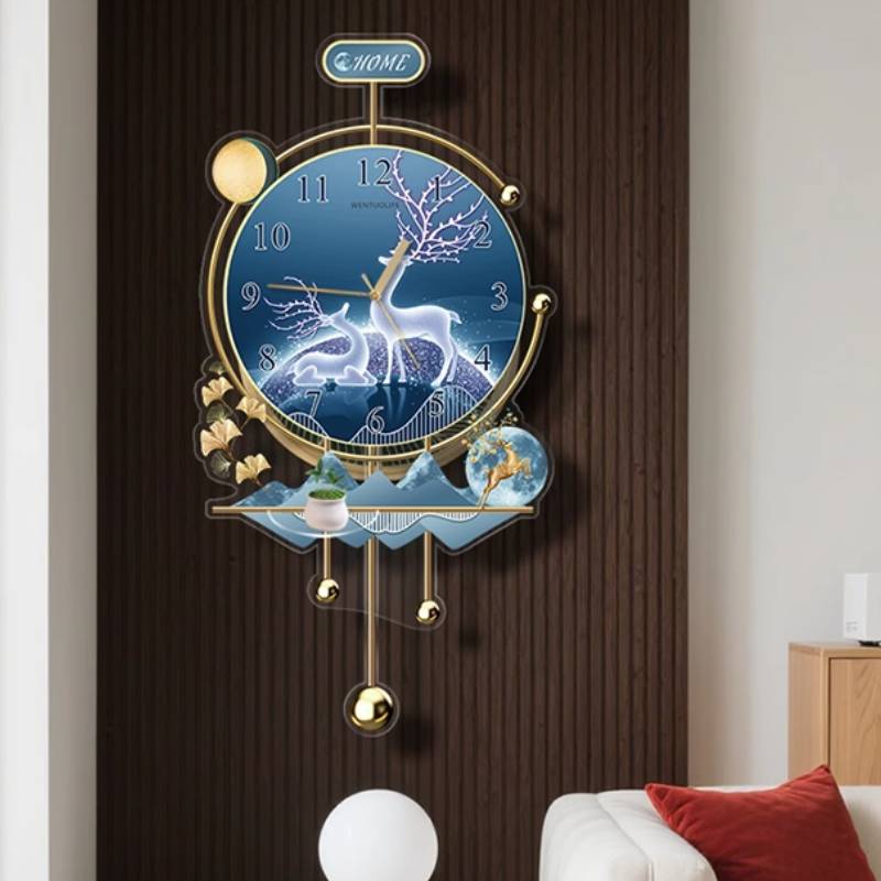 Sweep Movement Zen Wall Clock  - Interior Design Quiet Luxury 리뷰 및 가격